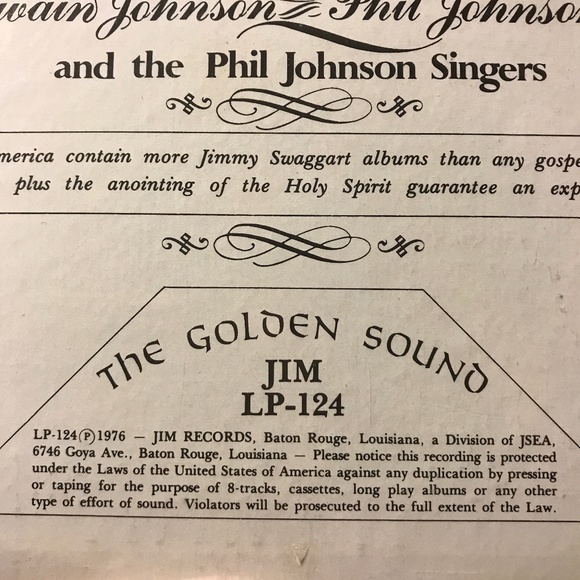 Brand New Sealed Jimmy Swaggart Album Vinyl 1976 - Picture 7 of 8